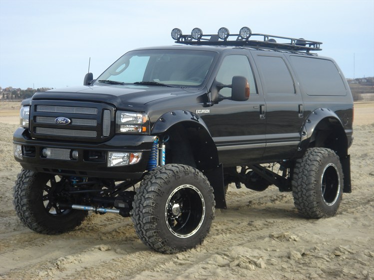 Custom lifted ford excursions #6