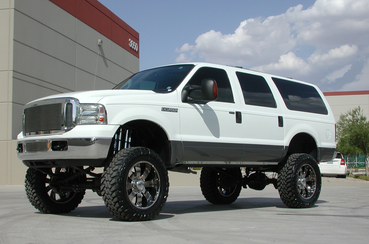 Customized ford excursions #9