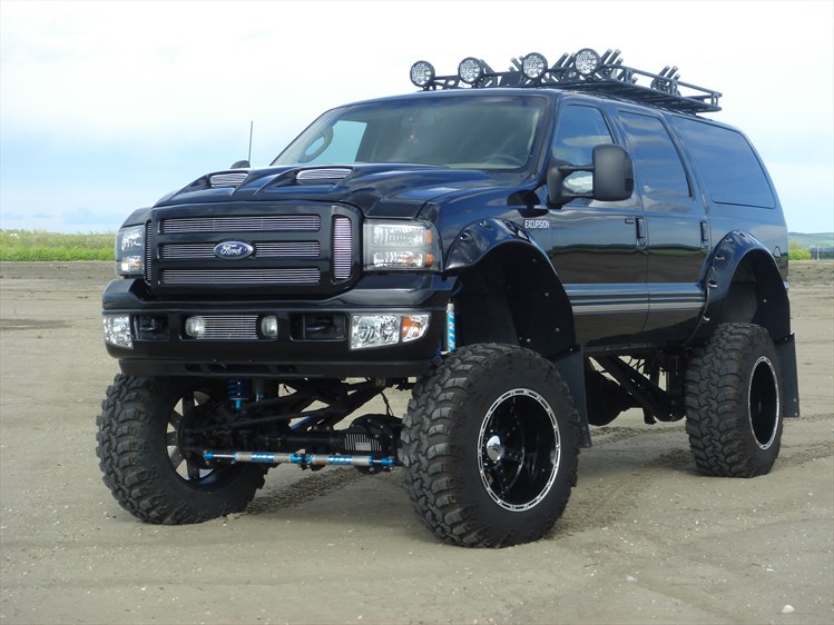 Custom ford excursions #8