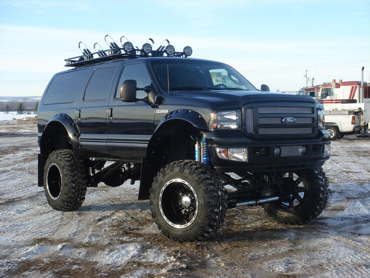 Customized ford excursions #1