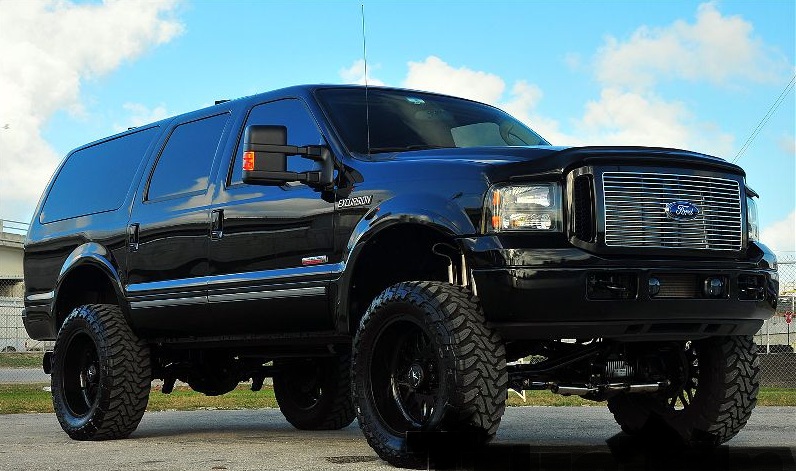 Lifted ford excursions #7
